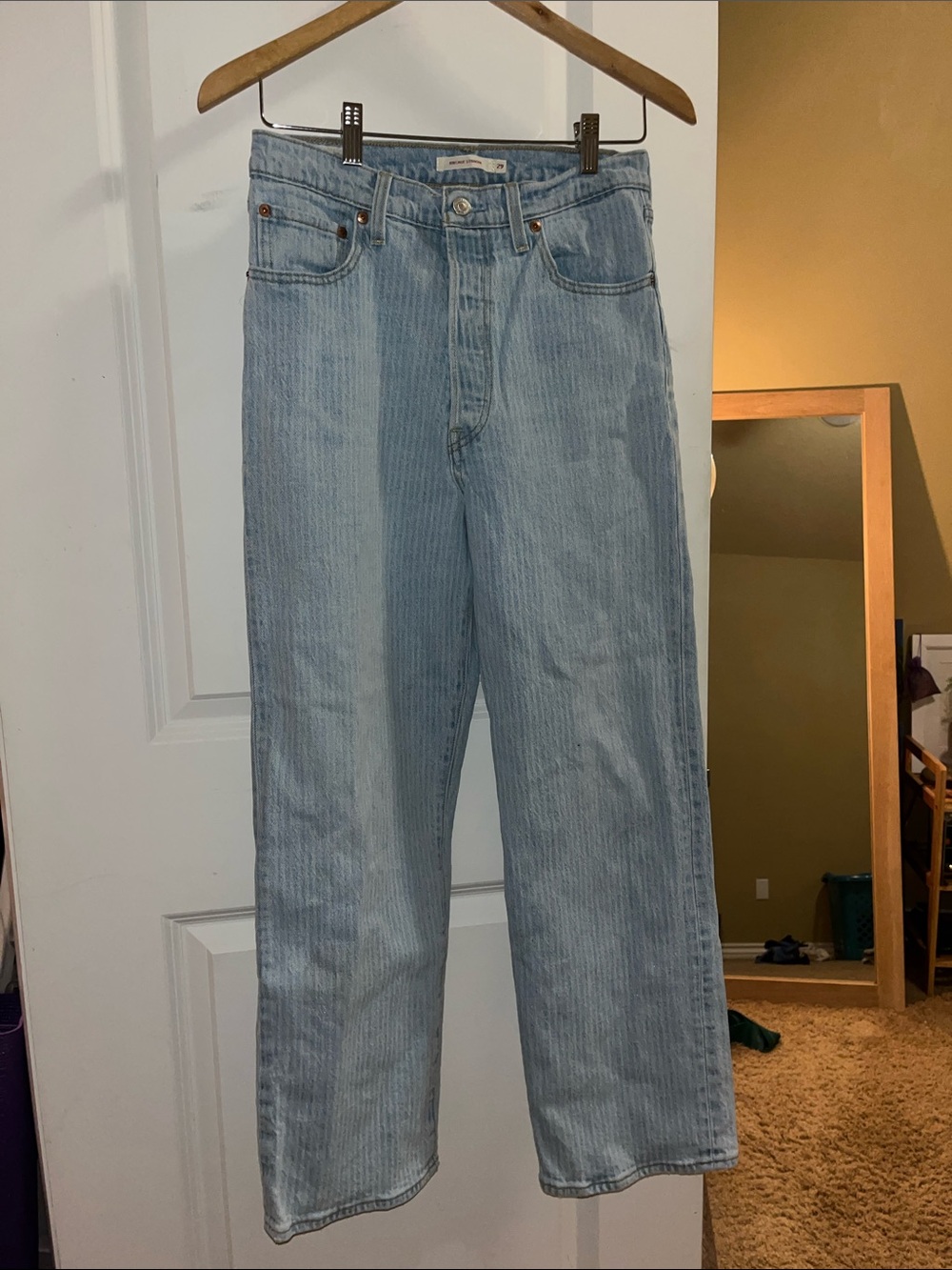 Levi's Pin Stripe Jeans